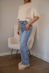 Juna Straight Jeans - Blue
LA V STORE