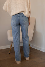 Juna Straight Jeans - Blue
LA V STORE