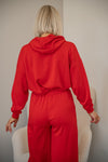 Cecilia Hoodie - Red
LA V STORE