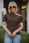Faye Top - Brown
LA V STORE