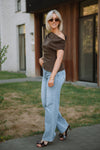 Faye Top - Brown
LA V STORE