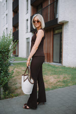 Sienna Pants - Brown 
LA V STORE 