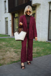 Berry Blazer - Bordeaux 
LA V STORE