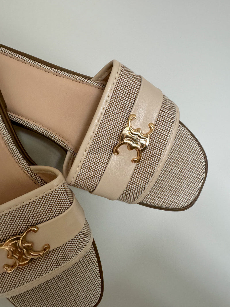 Lily Slippers - Beige - LA V STORE 