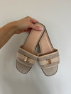 Lily Slippers - Beige - LA V STORE 