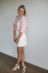 Marta Skirt - White
LA V STORE