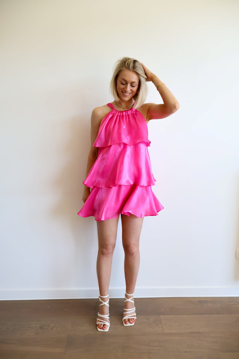 Poppy Dress - Fuchsia
LA V STORE