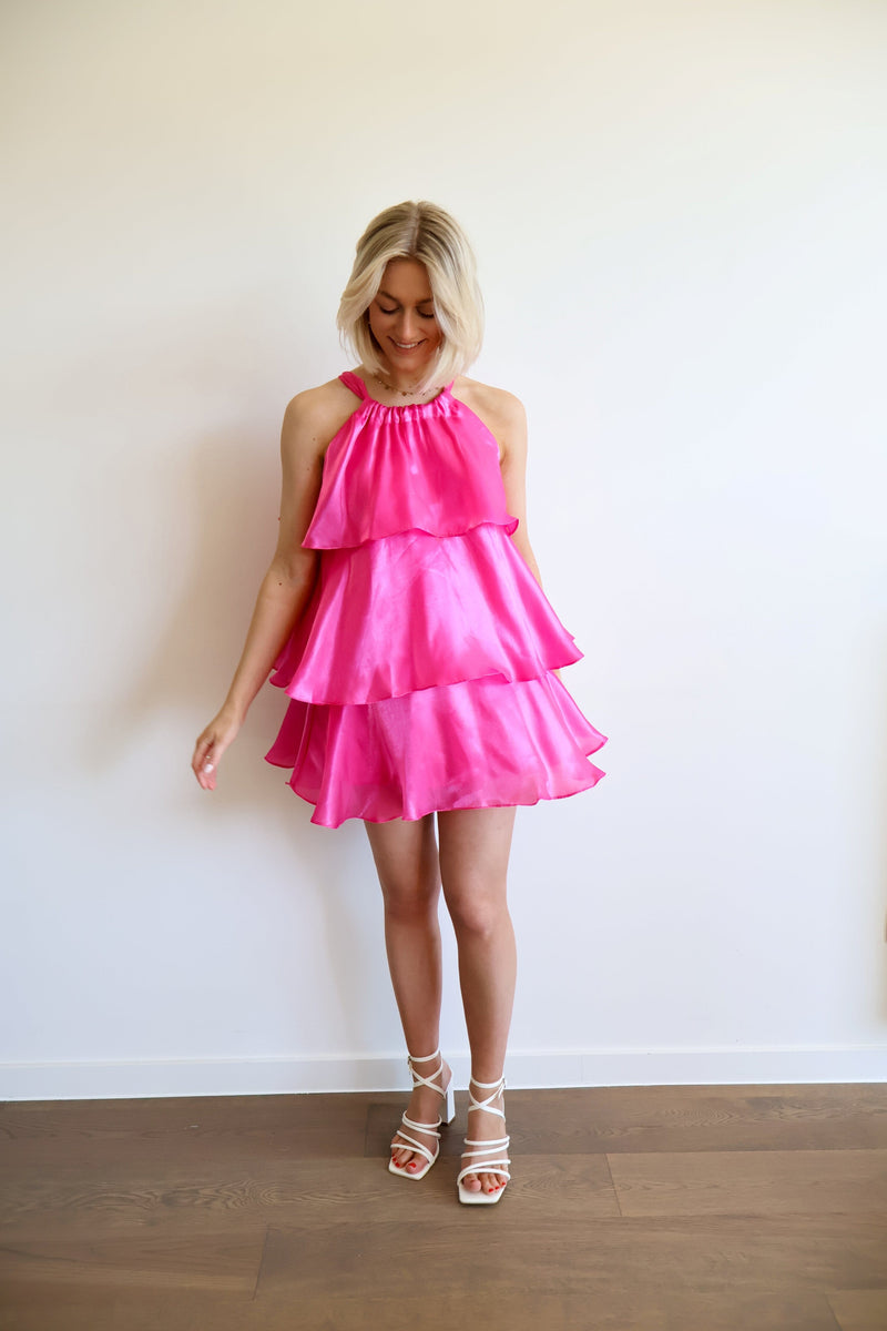 Poppy Dress - Fuchsia
LA V STORE