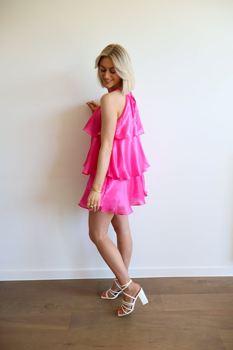 Poppy Dress - Fuchsia
LA V STORE