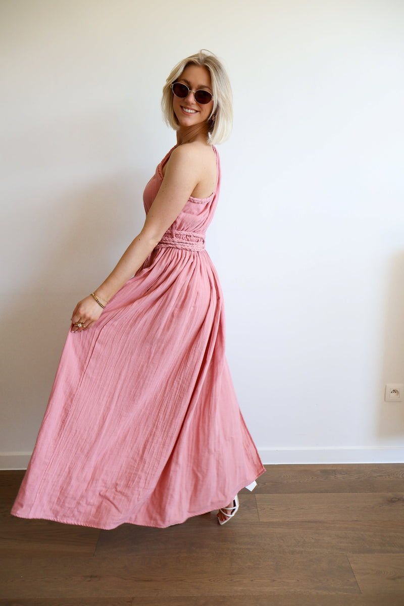 Gigi Dress - Old Pink
LA V STORE