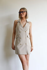 Elodie Dress -Beige 
LA V STORE
