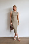Hedda Knit Dress - Kaki
LA V STORE