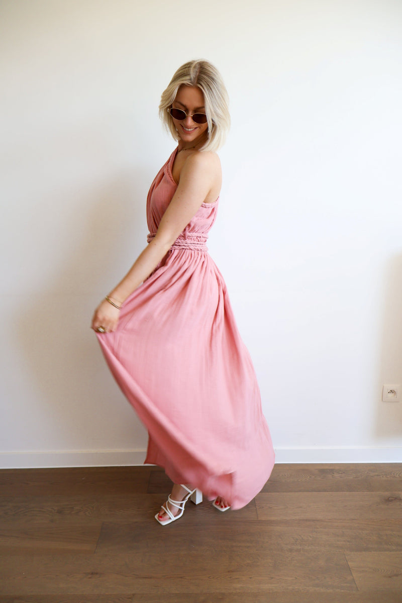 Gigi Dress - Old Pink
LA V STORE