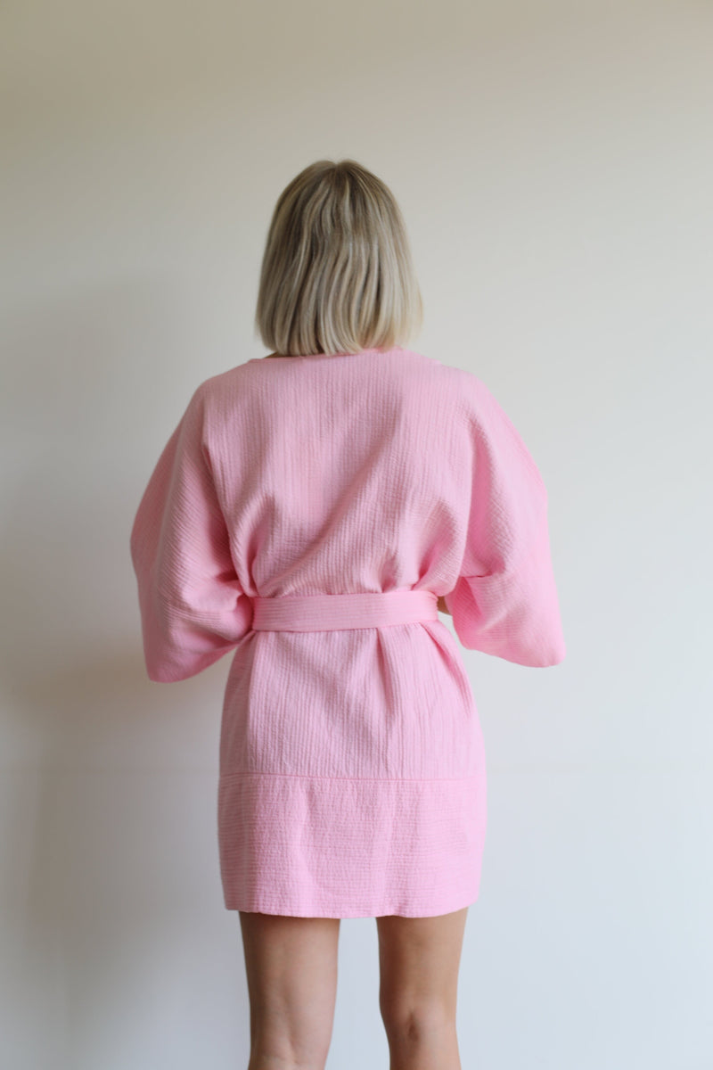 Maya Dress - Pink 
LA V STORE