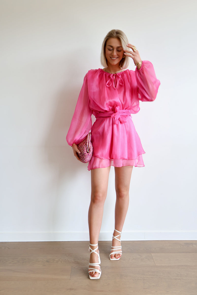 Vivienne Dress - Fuchsia
LA V STORE