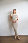Beatrice Knit Skirt - Beige
LA V STORE