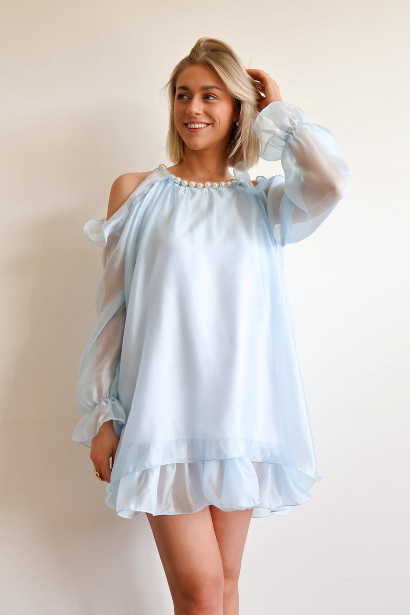 Pearl Dress - Blue 
LA V STORE