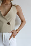 Zara Top - Beige
LA V STORE