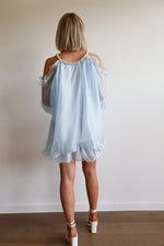 Pearl Dress - Blue 
LA V STORE