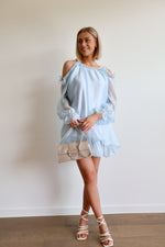 Pearl Dress - Blue 
LA V STORE