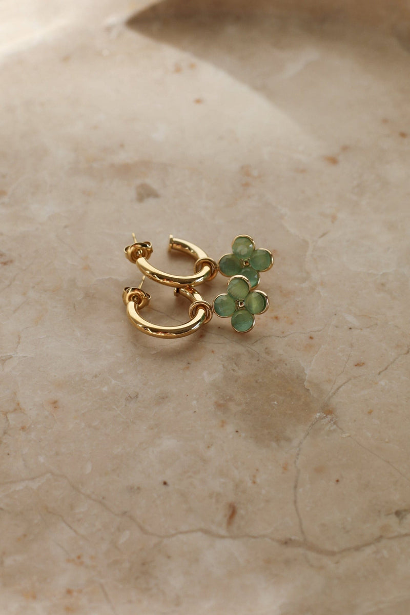 Bloom Earrings - Mint 
LA V STORE