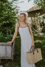 Amanda Linen Dress - Beige
LA V STORE