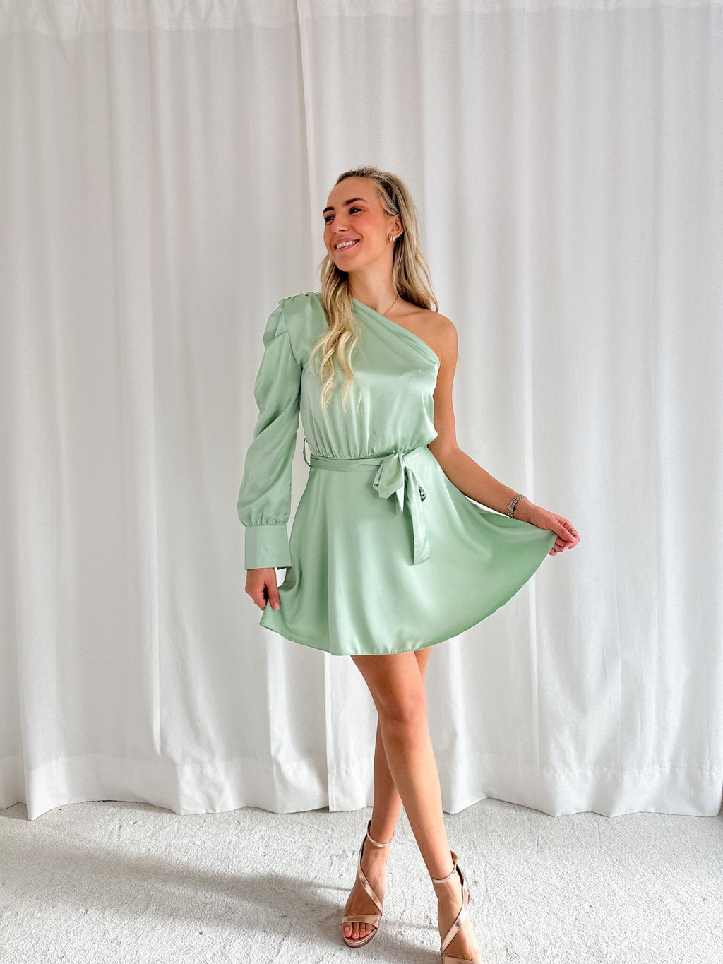 Hannah Dress - Green Dress 