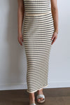 Beatrice Knit Skirt - Beige
LA V STORE