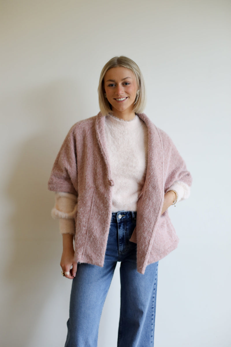 Giselle Gilet - Rose 
LA V STORE