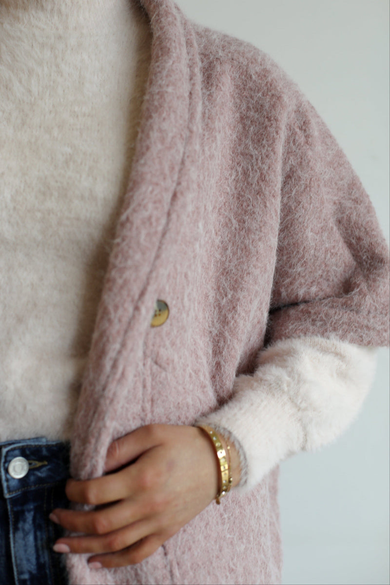 Giselle Gilet - Rose 
LA V STORE