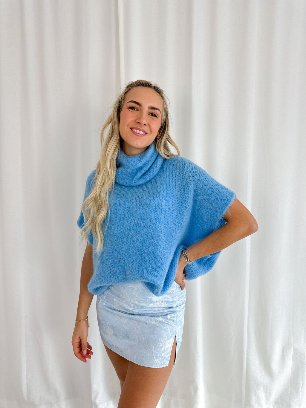 Laurel Knit - Blue Knit 