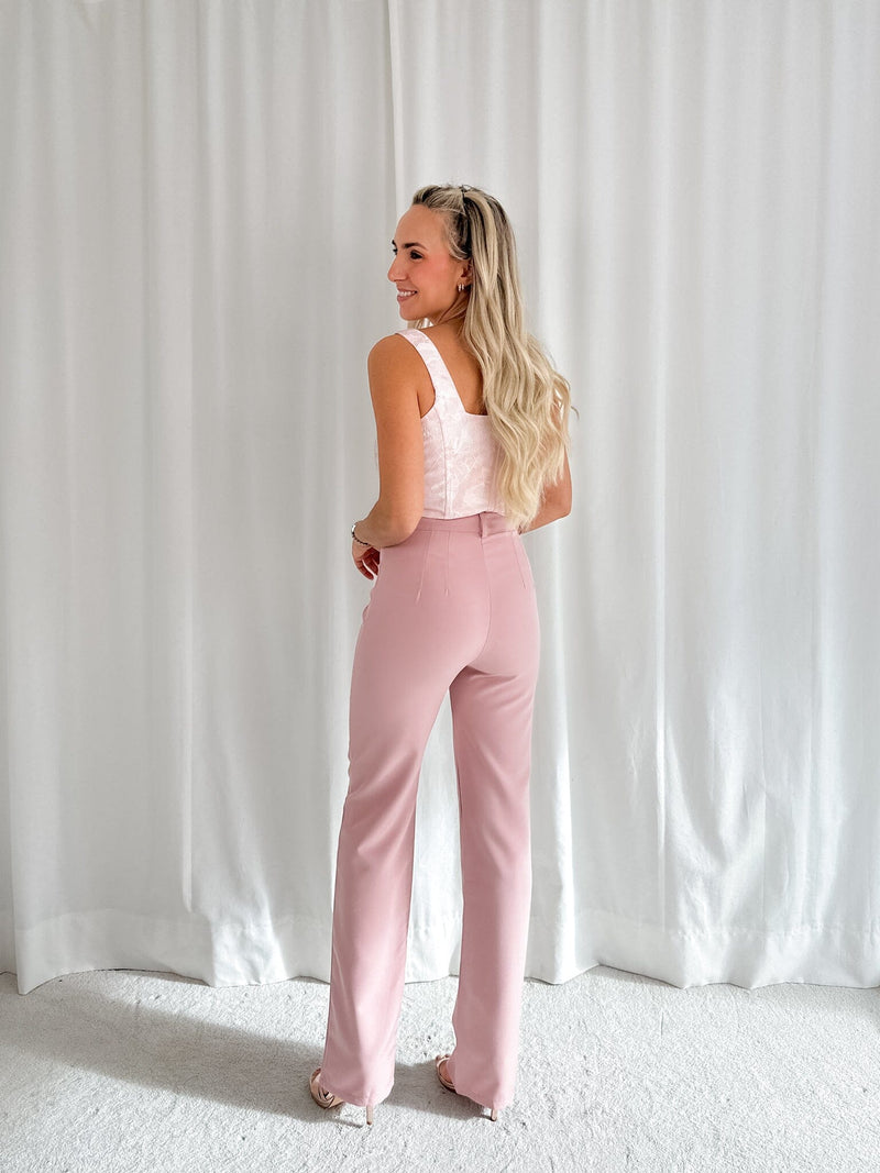 Lotte Trousers - Soft Pink Trousers 