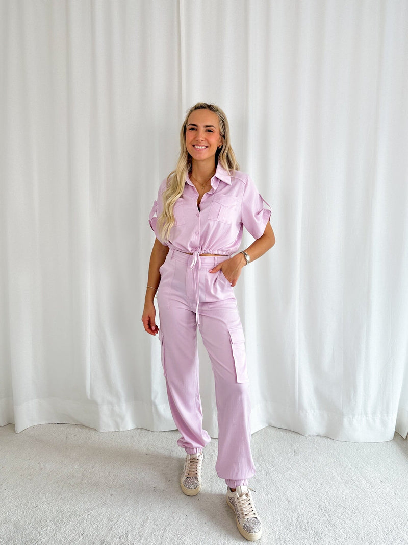 Luna Trousers - Pink Trousers 
