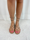 Judie Sandals - Gold sandals 